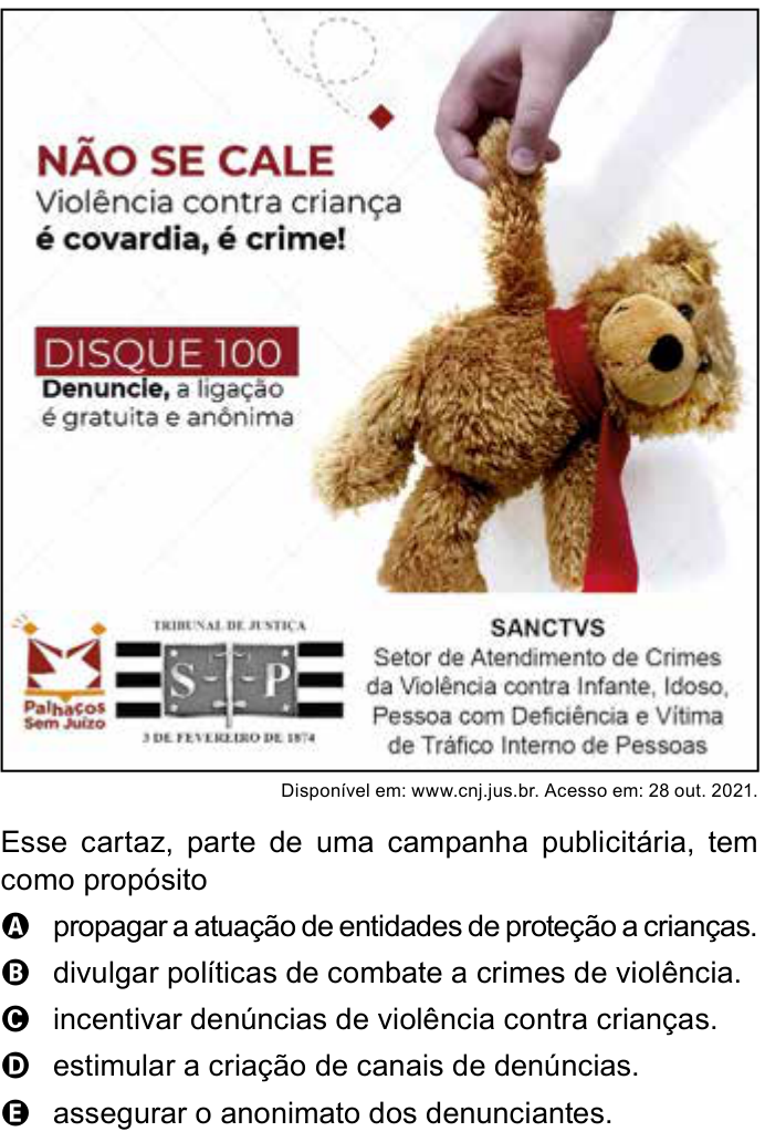 Questão 39 no caderno Azul do ENEM PPL 2023