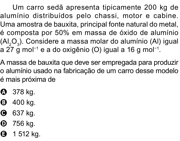Questão 95 no caderno Azul do ENEM PPL 2023