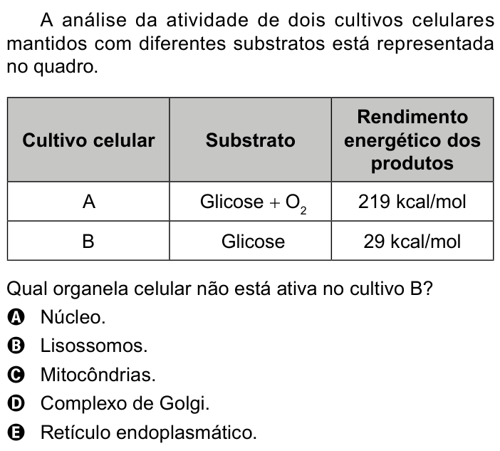 Questão 115 no caderno Azul do ENEM PPL 2023