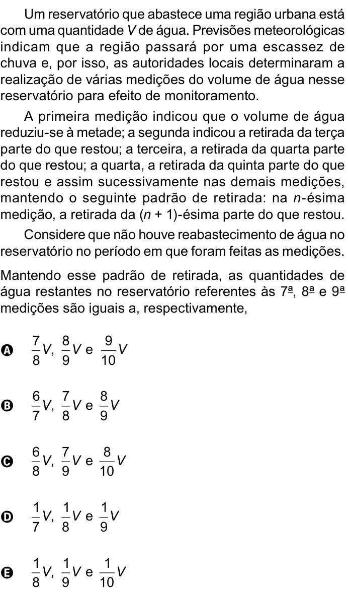 Questão 161 no caderno Azul do ENEM PPL 2023