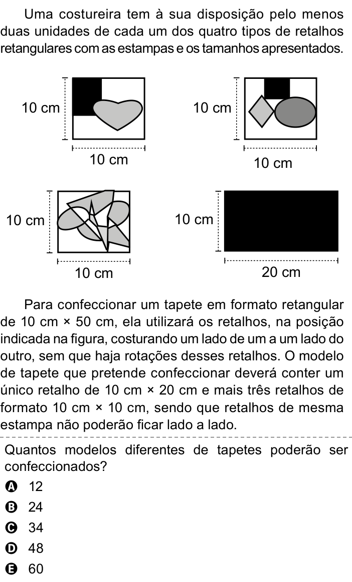 Questão 165 no caderno Azul do ENEM PPL 2023