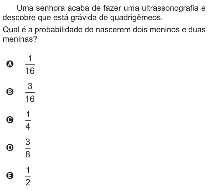 Questão 149 no caderno Azul do ENEM PPL 2018