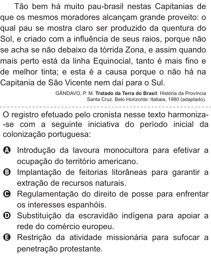 Questão 79 no caderno Azul do ENEM PPL 2021
