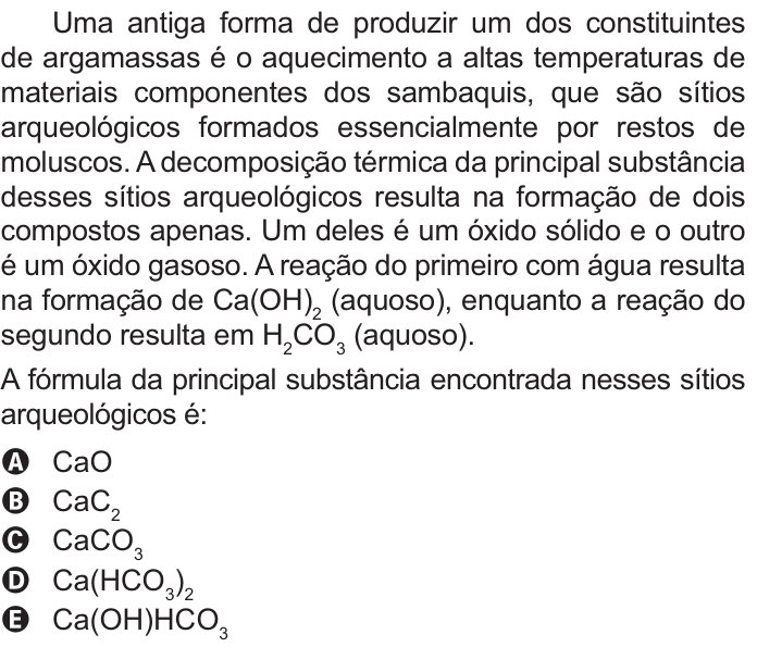 Questão 115 no caderno Azul do ENEM PPL 2021