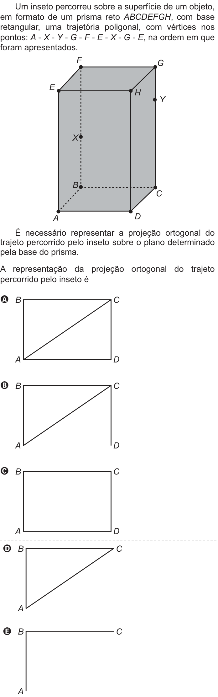 Questão 136 no caderno Azul do ENEM PPL 2021