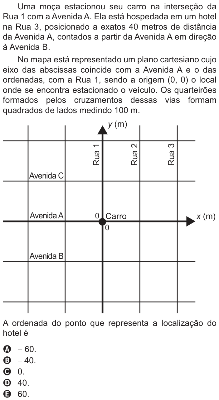 Questão 137 no caderno Azul do ENEM PPL 2021