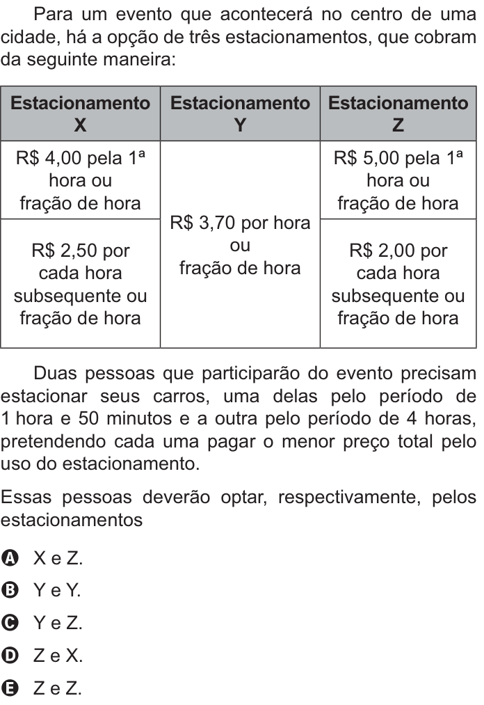 Questão 144 no caderno Azul do ENEM PPL 2021