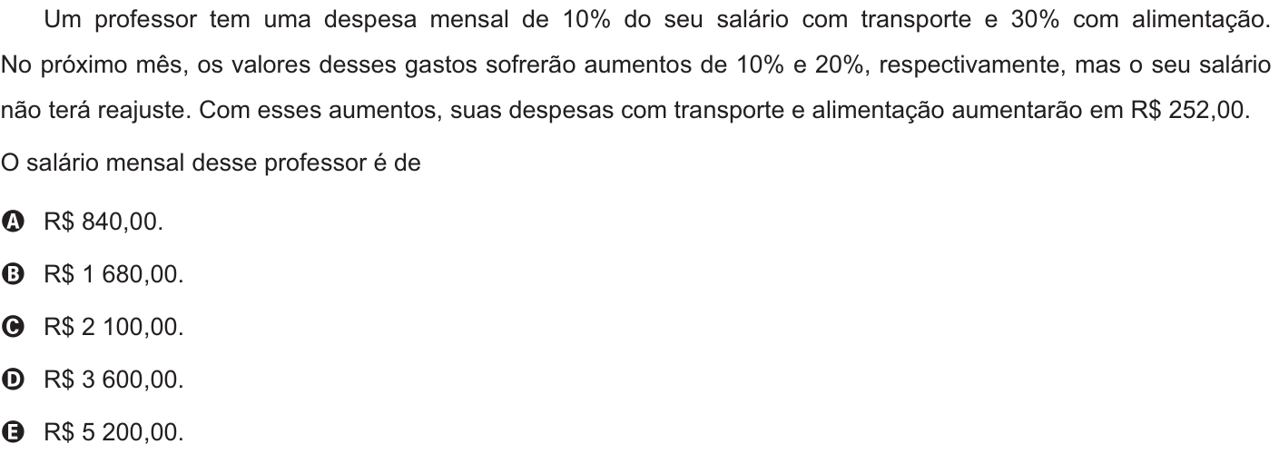 Questão 151 no caderno Azul do ENEM PPL 2021