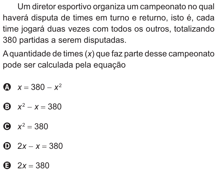 Questão 157 no caderno Azul do ENEM PPL 2021