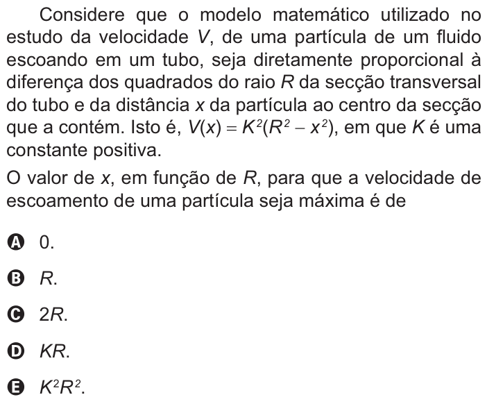 Questão 174 no caderno Azul do ENEM PPL 2021
