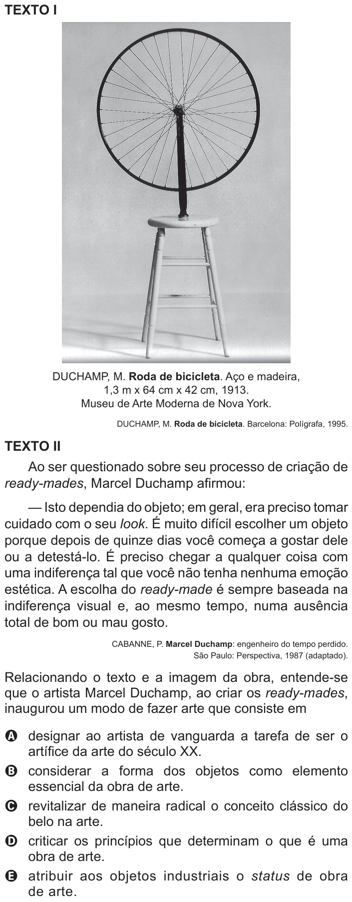 Questão 32 no caderno Azul do ENEM PPL 2017