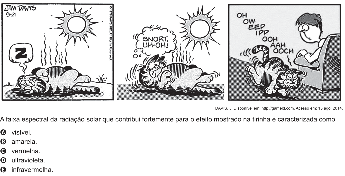 Questão 135 no caderno Azul do ENEM PPL 2017