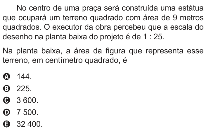 Questão 143 no caderno Azul do ENEM PPL 2017