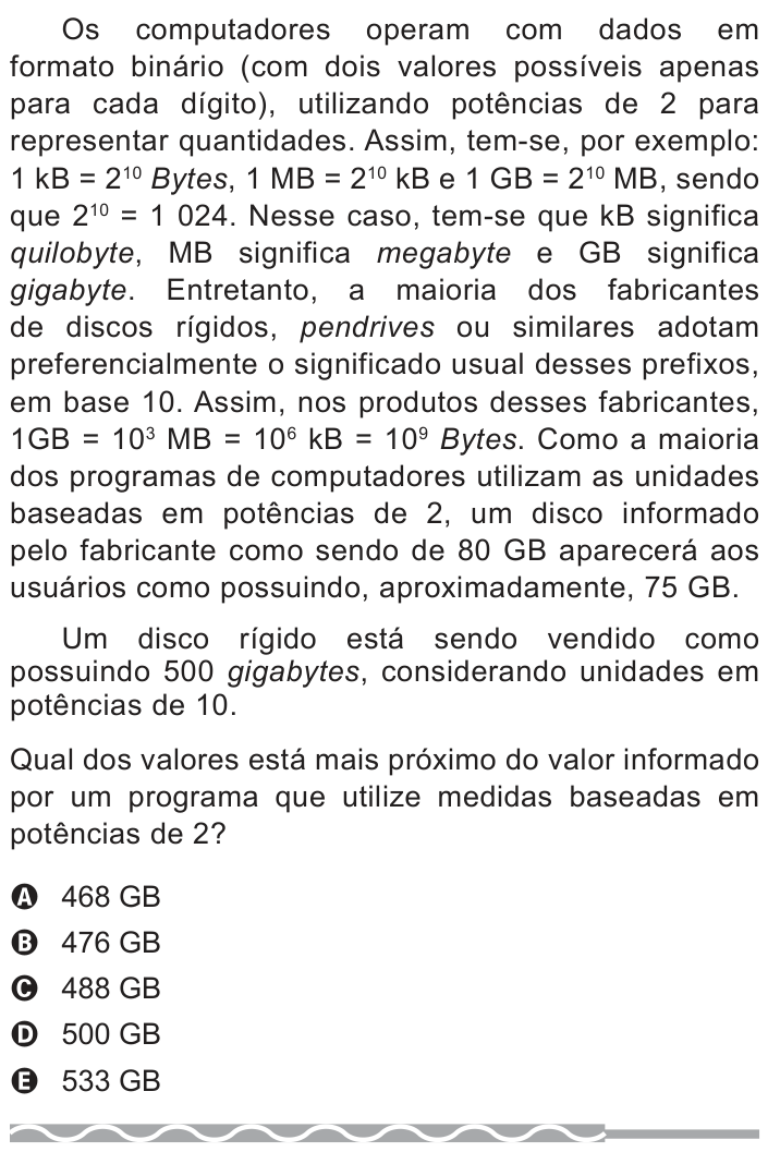 Questão 147 no caderno Azul do ENEM PPL 2017