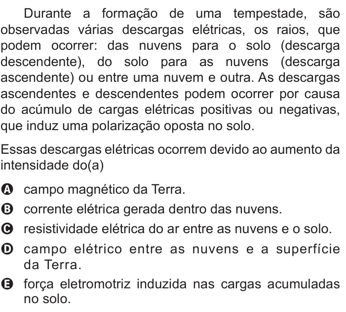 Questão 79 no caderno Branco do ENEM PPL 2016