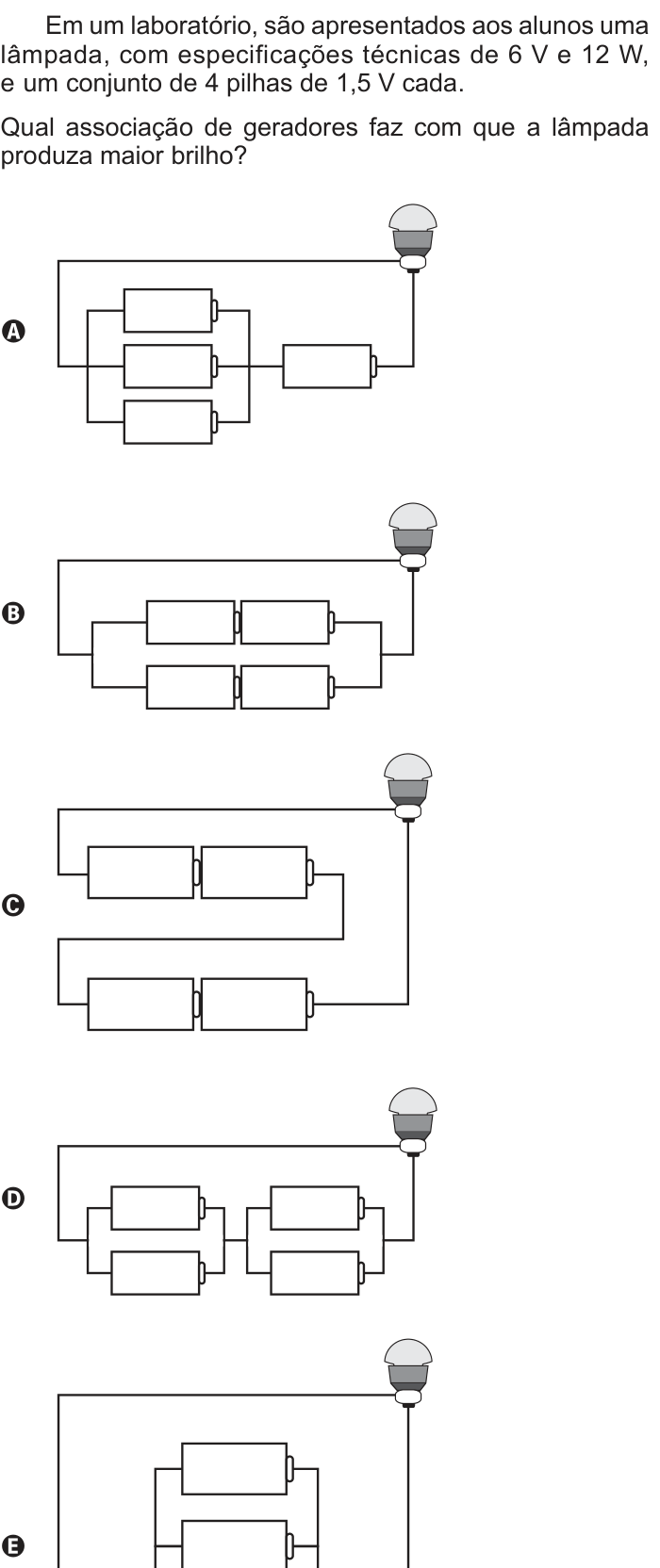 Questão 83 no caderno Branco do ENEM PPL 2016