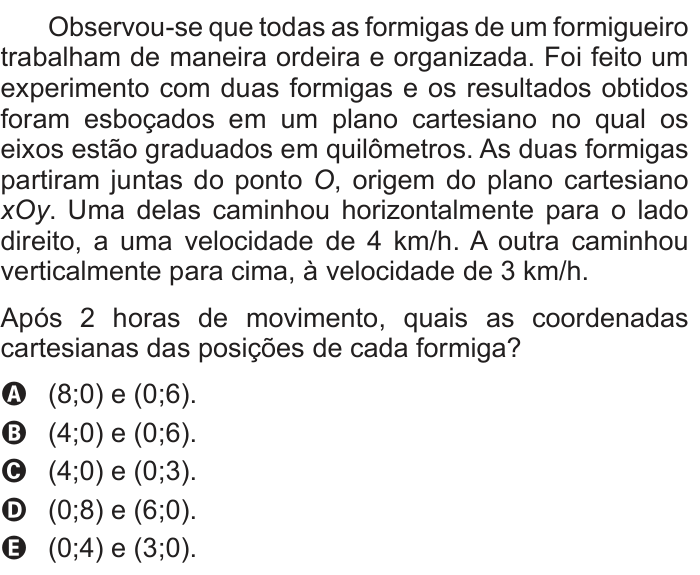 Questão 165 no caderno Cinza do ENEM PPL 2016