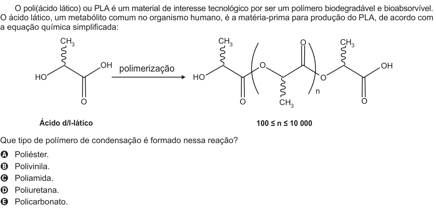Questão 69 no caderno Branco do ENEM PPL 2015