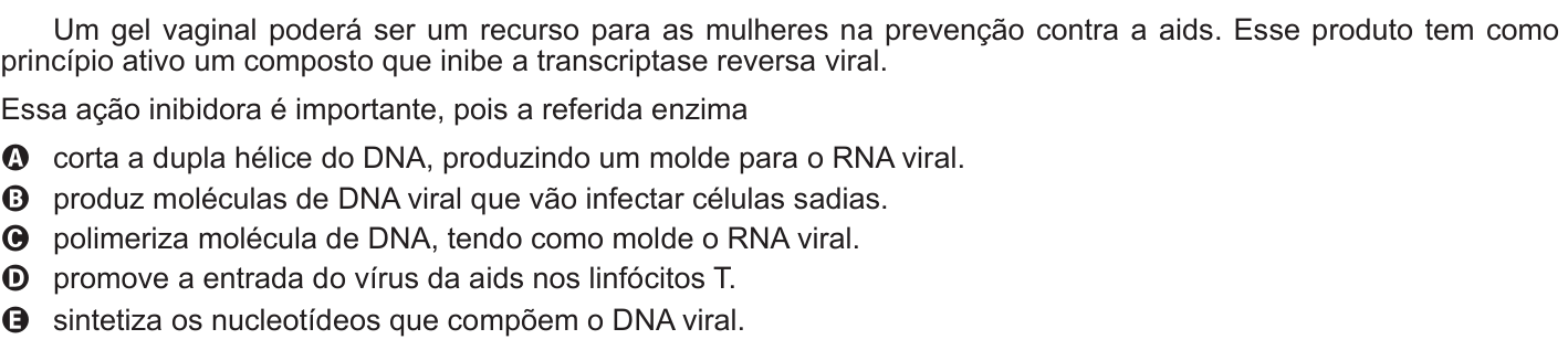 Questão 72 no caderno Branco do ENEM PPL 2015