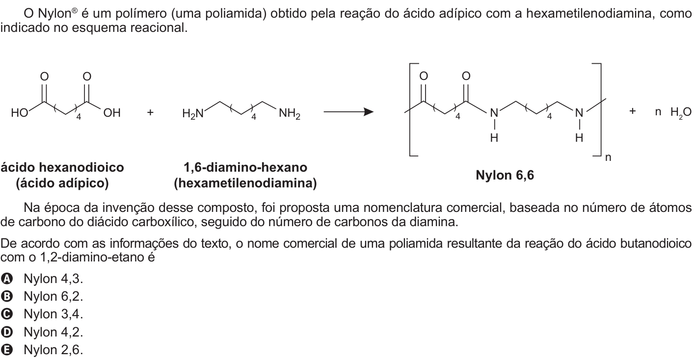 Questão 73 no caderno Branco do ENEM PPL 2015