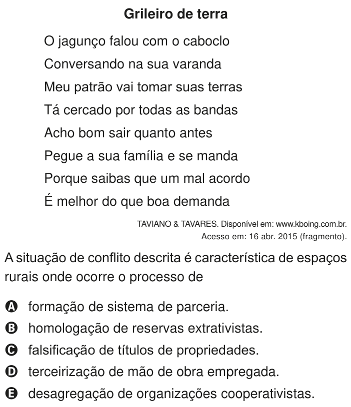 Questão 49 no caderno Azul do ENEM PPL 2020