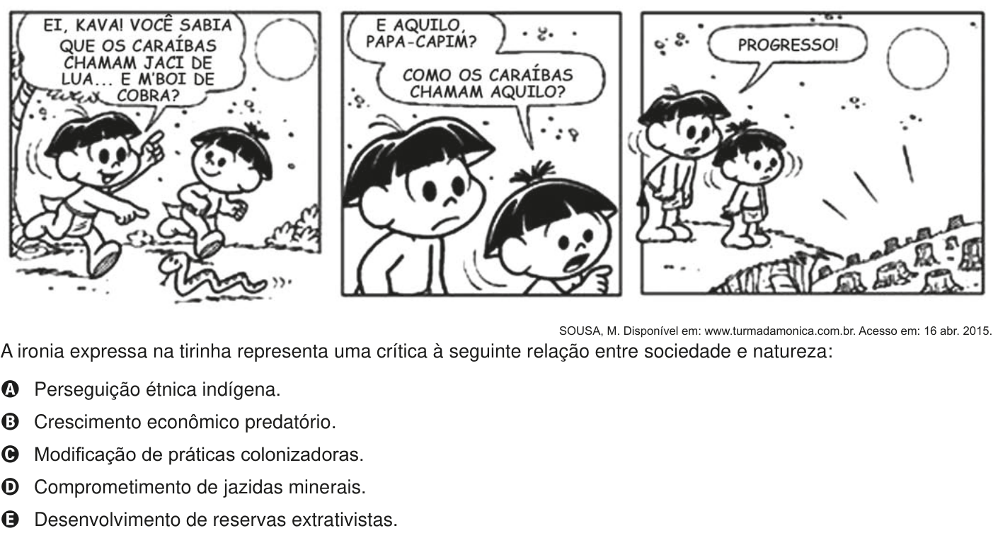 Questão 75 no caderno Azul do ENEM PPL 2020
