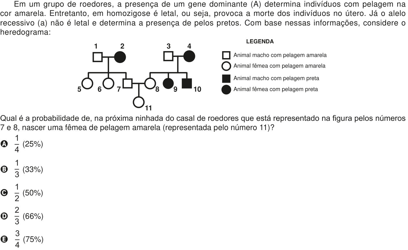 Questão 98 no caderno Azul do ENEM PPL 2020