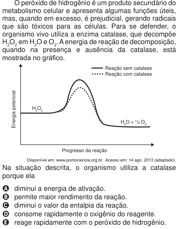 Questão 111 no caderno Azul do ENEM PPL 2020