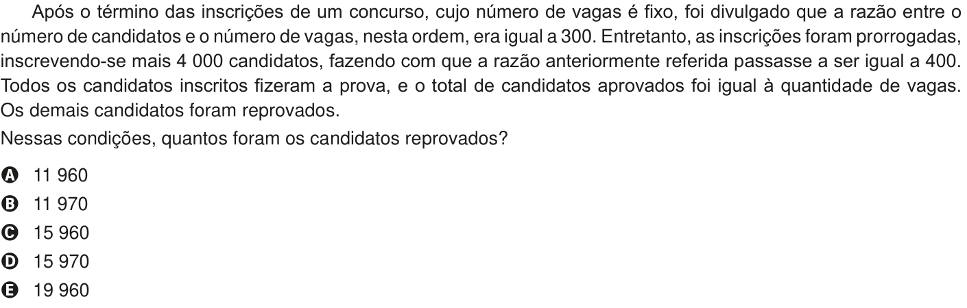 Questão 149 no caderno Azul do ENEM PPL 2020