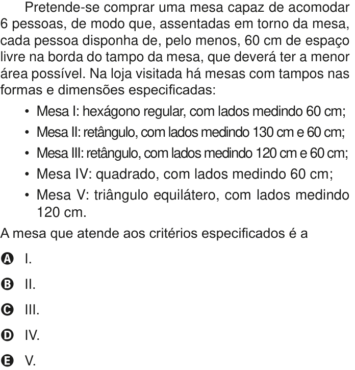 Questão 167 no caderno Azul do ENEM PPL 2020