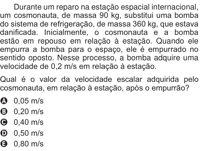 Questão 79 no caderno Branco do ENEM PPL 2014