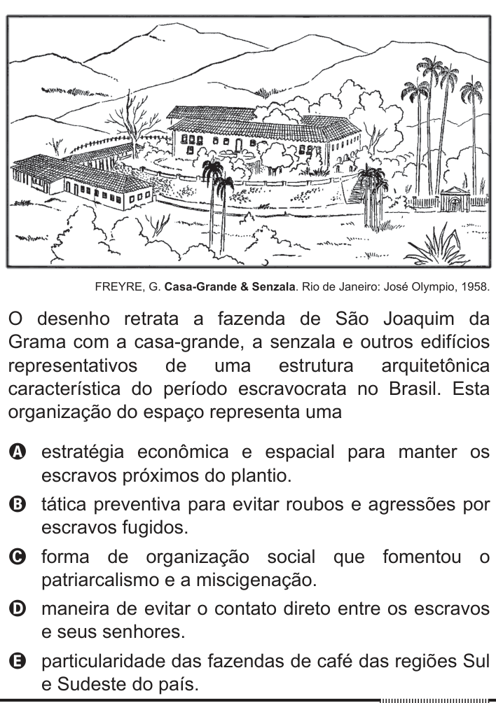 Questão 27 no caderno Branco do ENEM PPL 2012