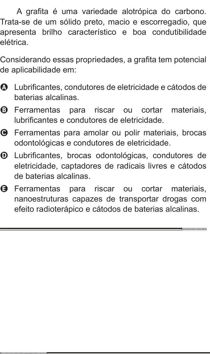 Questão 81 no caderno Branco do ENEM PPL 2012