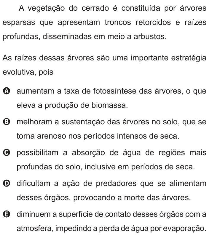 Questão 88 no caderno Branco do ENEM PPL 2012