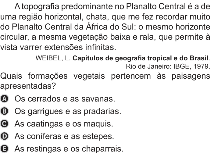Questão 87 no caderno Azul do ENEM PPL 2019