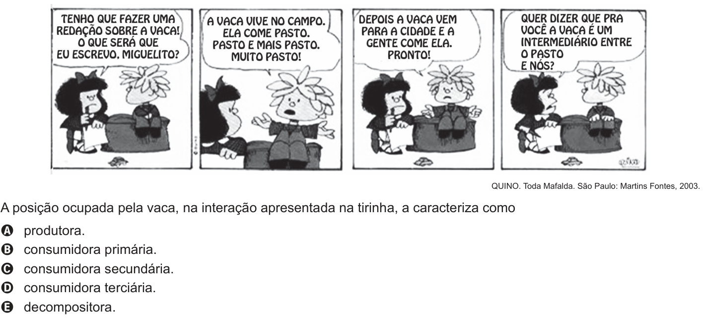 Questão 83 no caderno Branco do ENEM PPL 2013