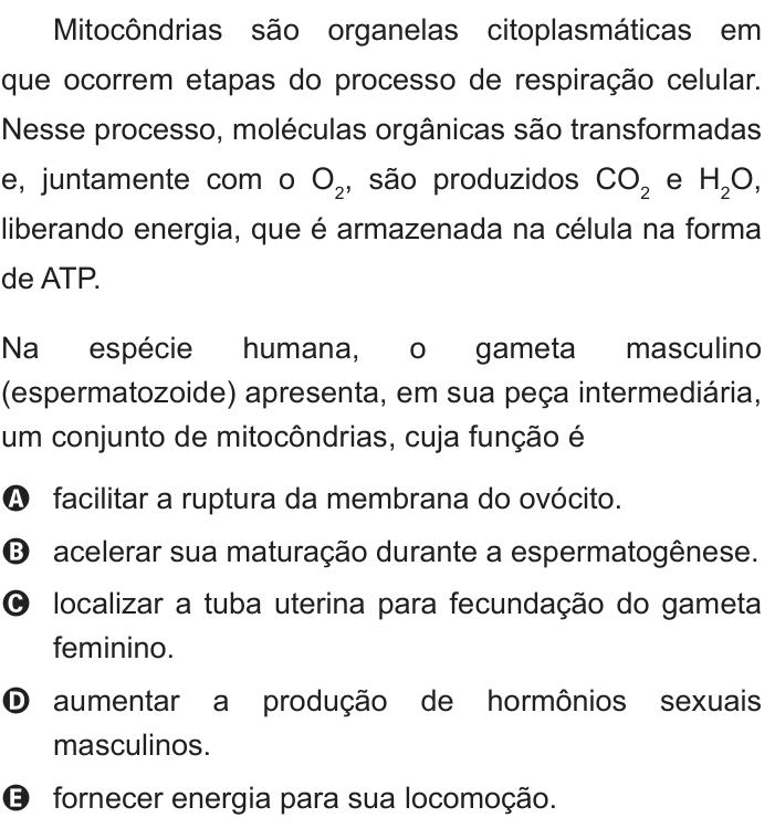 Questão 86 no caderno Branco do ENEM PPL 2013