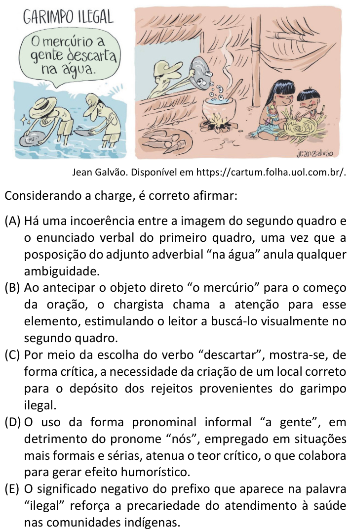 Questão 3 no caderno V1 da FUVEST 2025