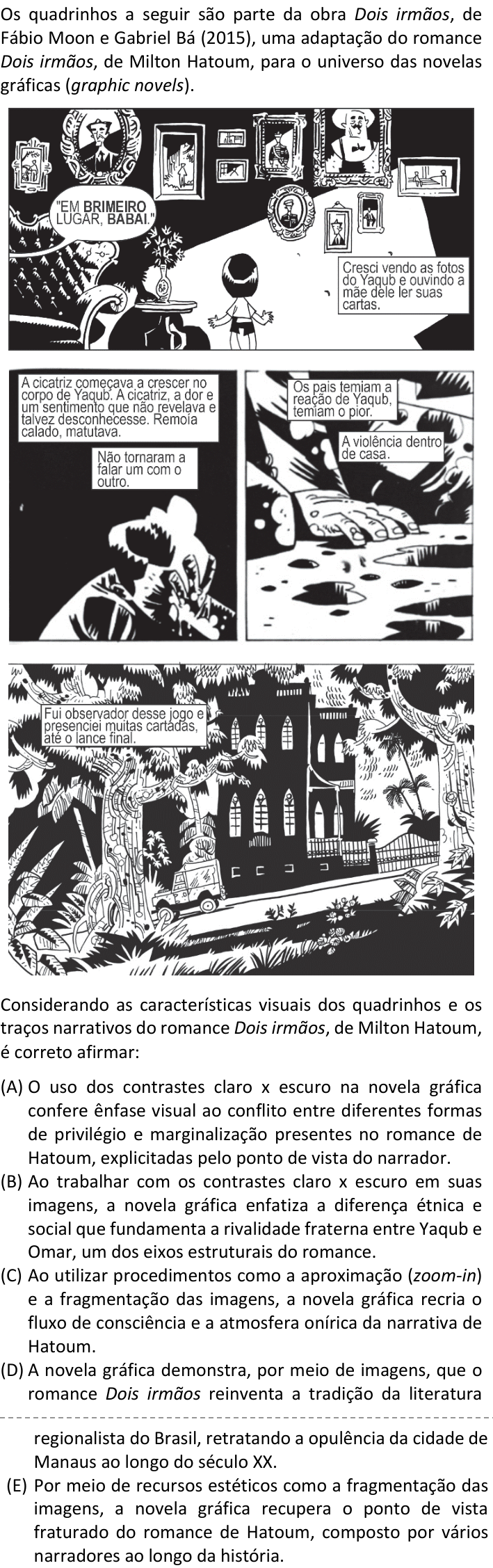 Questão 5 no caderno V1 da FUVEST 2025