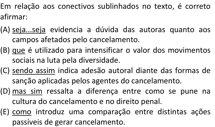 Questão 11 no caderno V1 da FUVEST 2025