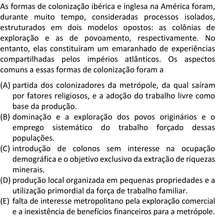 Questão 13 no caderno V1 da FUVEST 2025