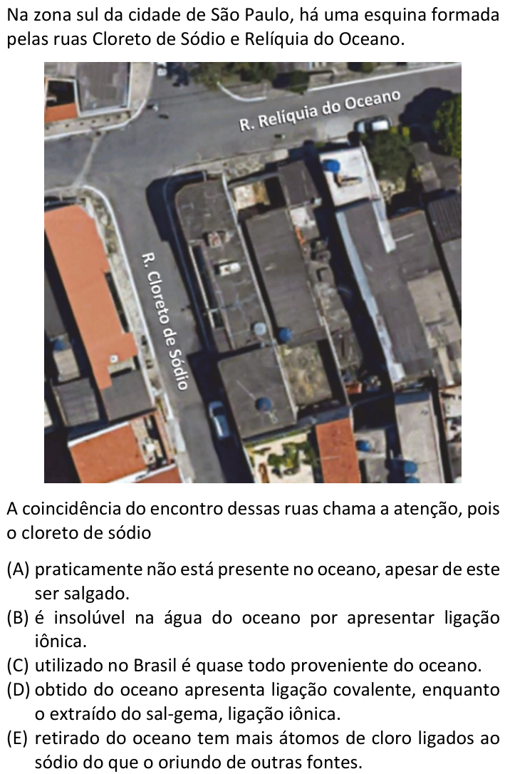 Questão 24 no caderno V1 da FUVEST 2025