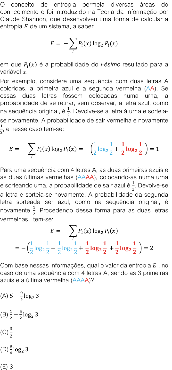 Questão 4 no caderno V1 da FUVEST 2026