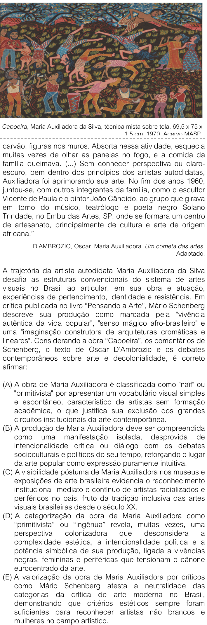 Questão 10 no caderno V1 da FUVEST 2026