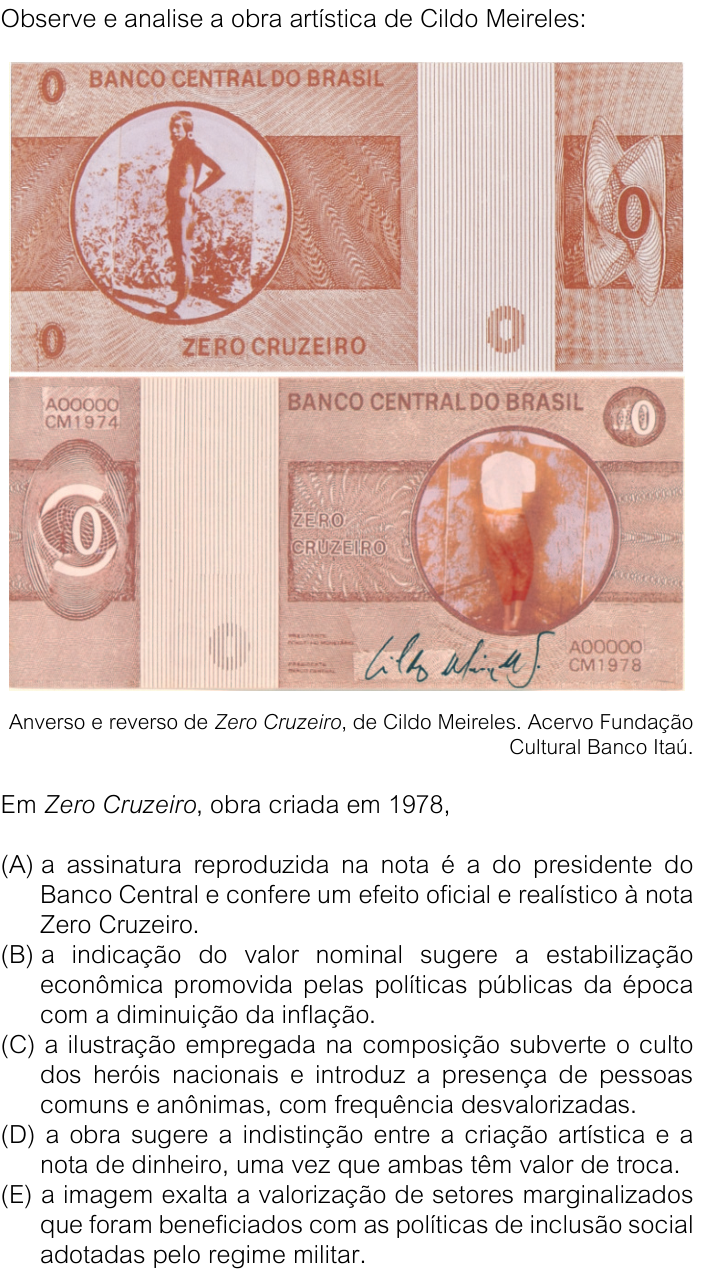 Questão 19 no caderno V1 da FUVEST 2026