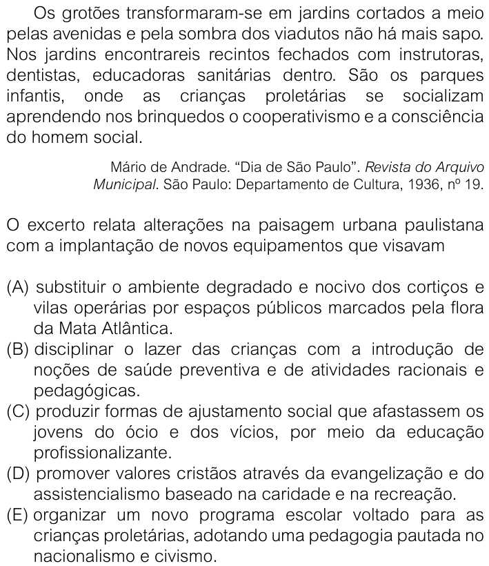 Questão 39 no caderno V1 da FUVEST 2026