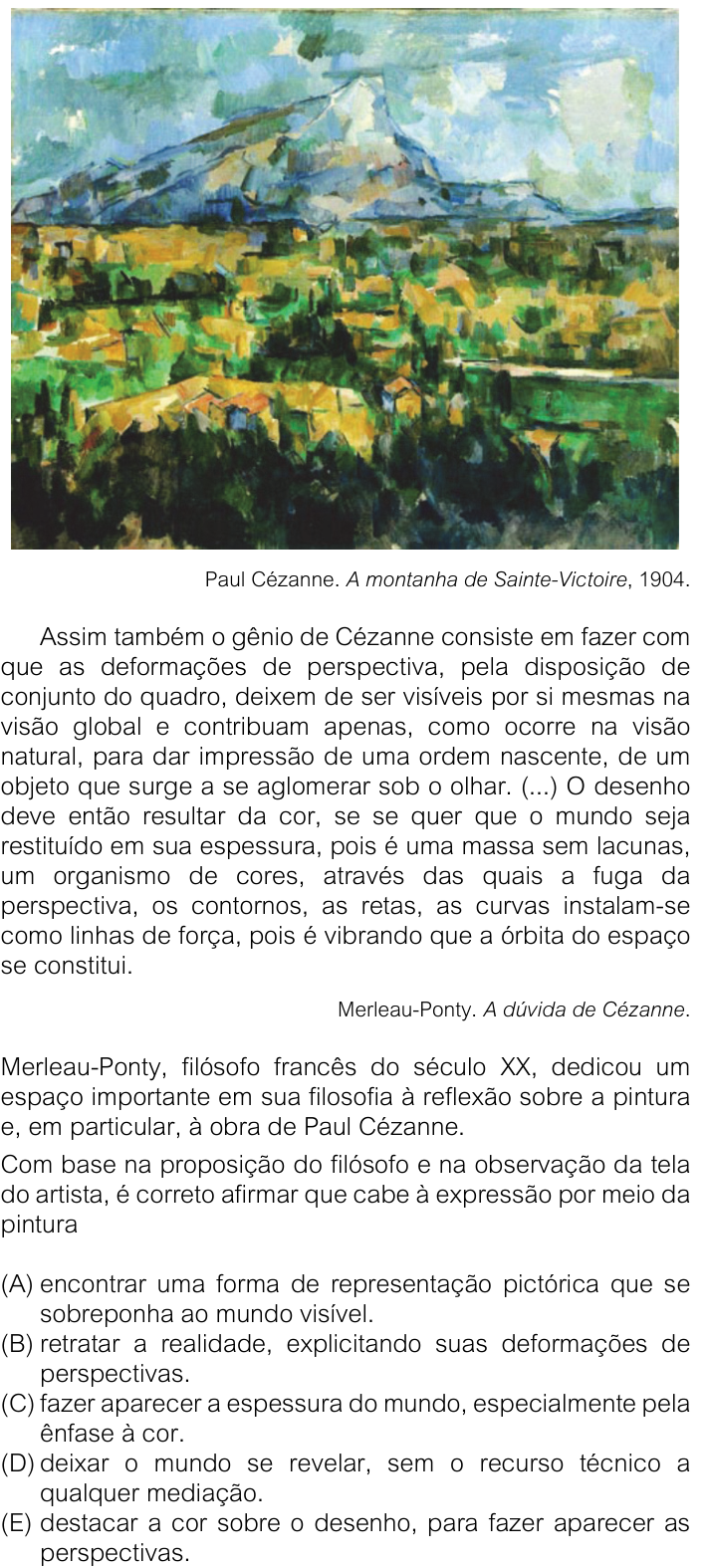 Questão 44 no caderno V1 da FUVEST 2026