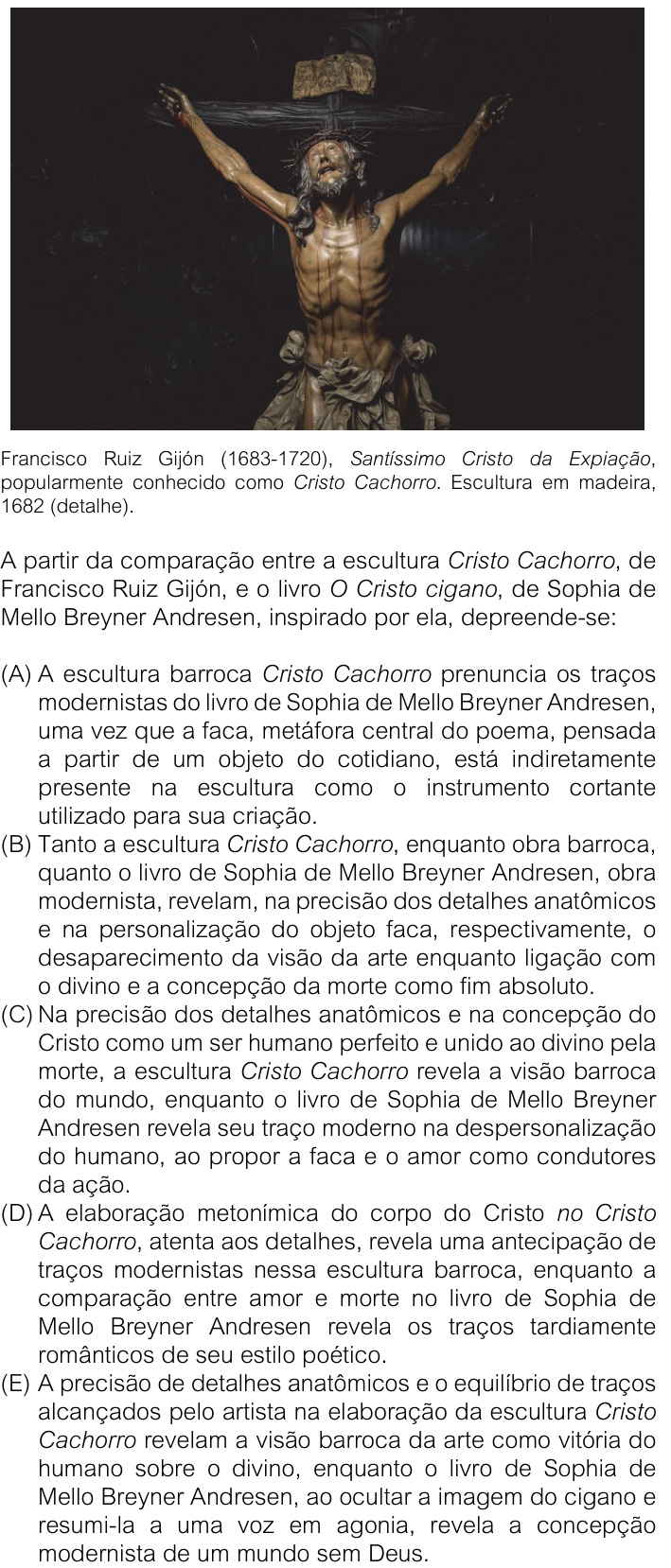 Questão 46 no caderno V1 da FUVEST 2026