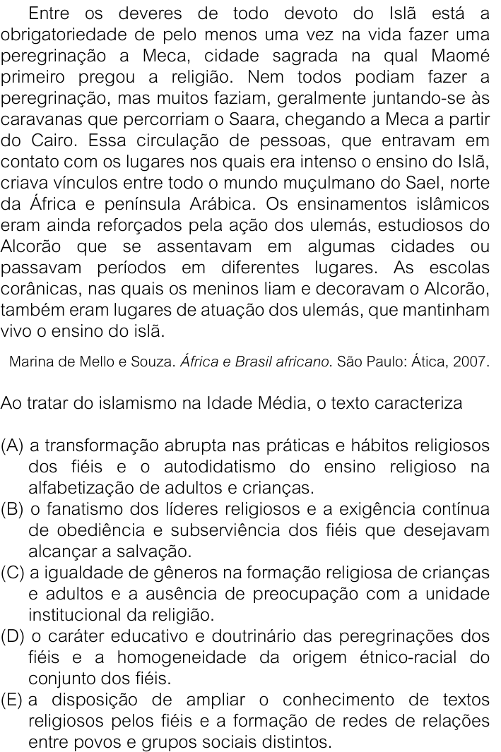 Questão 50 no caderno V1 da FUVEST 2026