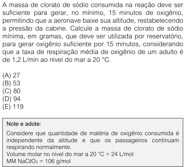 Questão 63 no caderno V1 da FUVEST 2026
